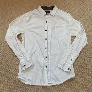 White Collared Shirt